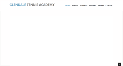 Desktop Screenshot of glendale-tennis.com